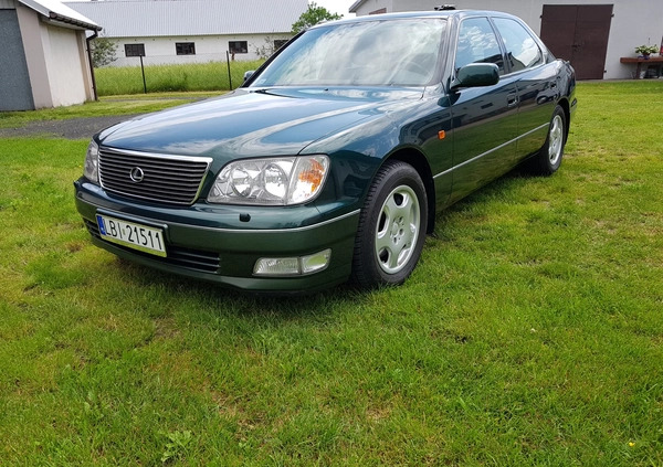 Lexus LS cena 84900 przebieg: 126300, rok produkcji 1998 z Szczuczyn małe 277